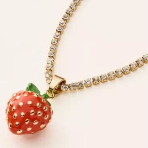 Kate Spade Strawberry Necklace